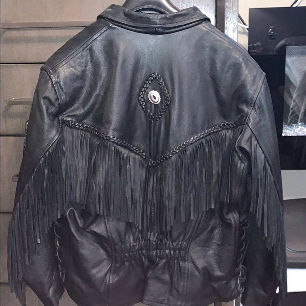 Real leather jacket - Picture 8 of 8